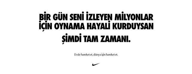 nike coronavirus mesaji tr