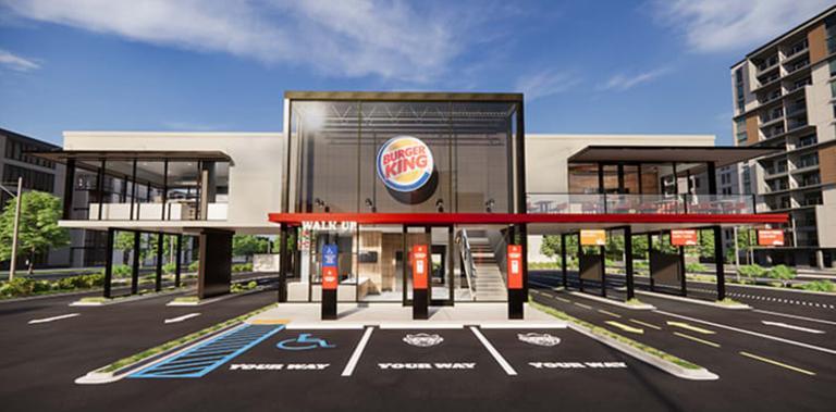 Burger King’in Yeni ‘Temassız’ Restoran Tasarımlarına Bir Göz Atın