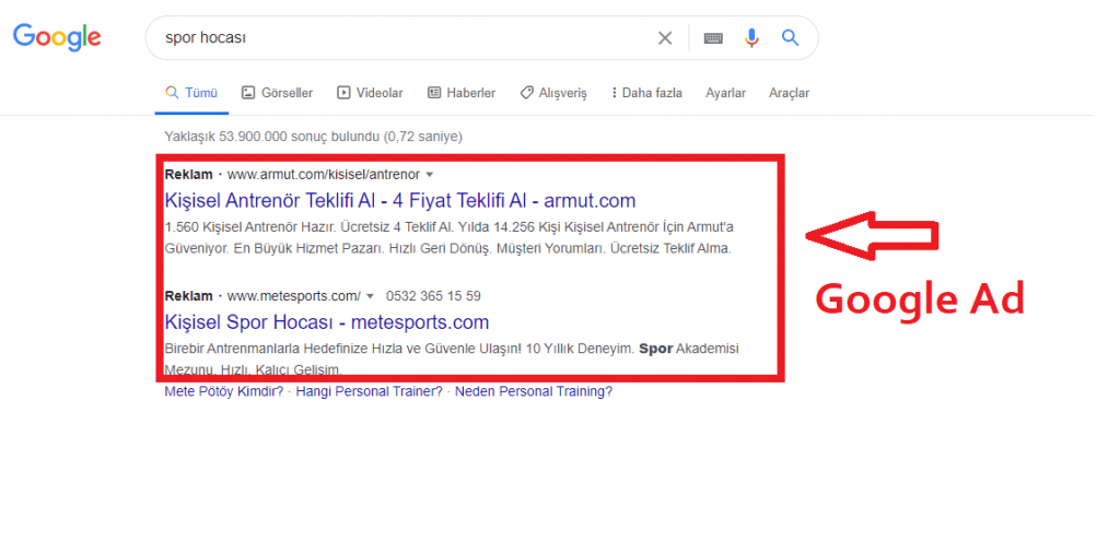 google ad 3