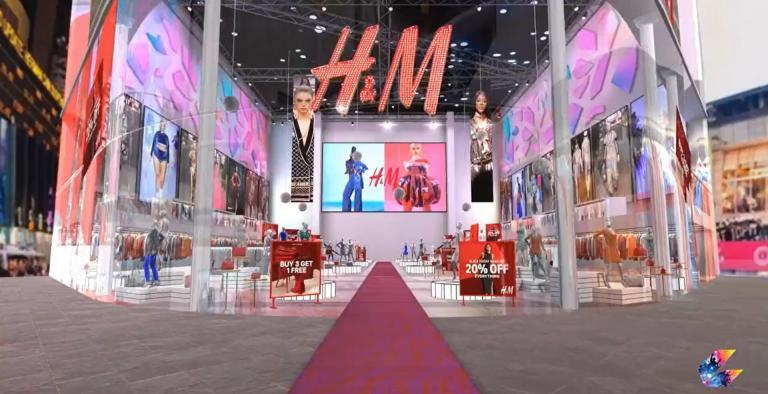 H&M’in Metaverse Mağazası Görücüye Çıktı