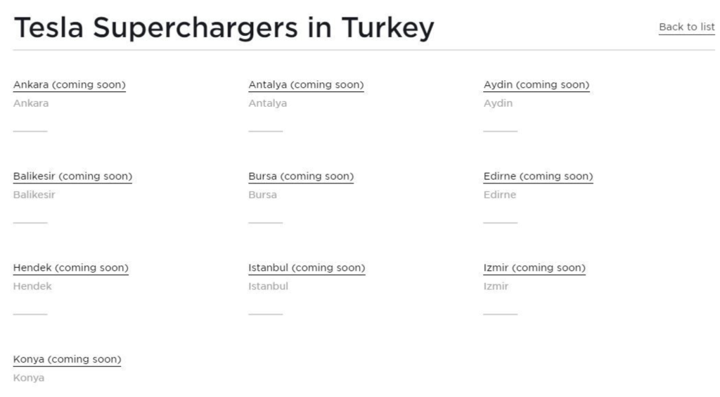 tesla’nın türkiye pazarına girmesinin ardından otomotiv sektöründe neler değişecek? 10 tesla şarj istasyonları