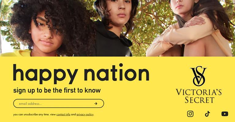 Victoria’s Secret ‘Happy Nation’ Adında Yeni Bir Tween Markası Piyasaya Sürecek