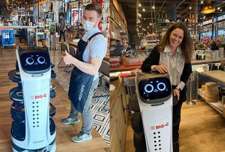 BigChefs’in Yeni Servis Robotu Big-C ile Tanışın
