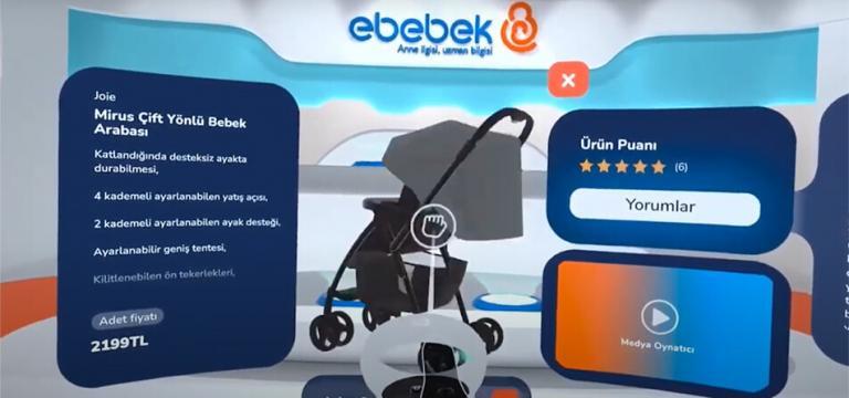 ebebek VR Mağazası ‘VR Bebekolog’ Bostancı’da Hizmete Başladı