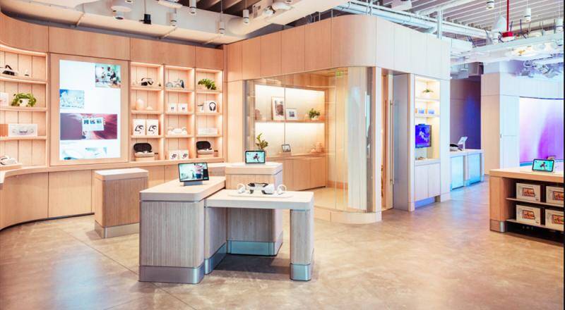 facebook'un i̇lk fiziksel mağazası meta store'a göz atın