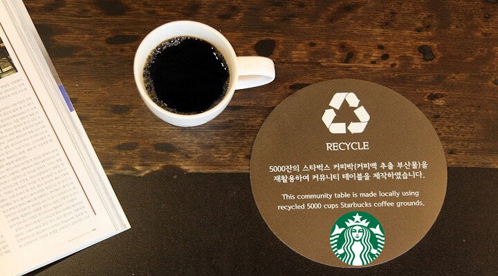 Starbucks Kore, Tüm Kahve Telvelerini 5 Yıl İçinde Geri Dönüştürecek