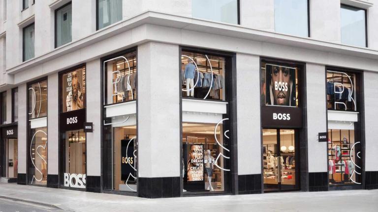 Hugo Boss’un Yeni Oxford St Amiral Gemisi Mağazasına Bakış