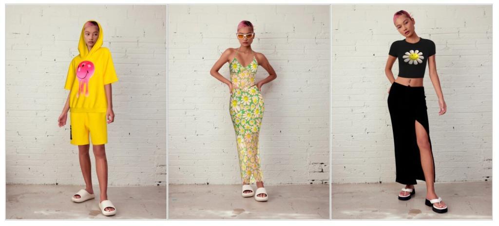 bershka, phygital koleksiyon için dressx ve smiley ile i̇şbirliği yapıyor
