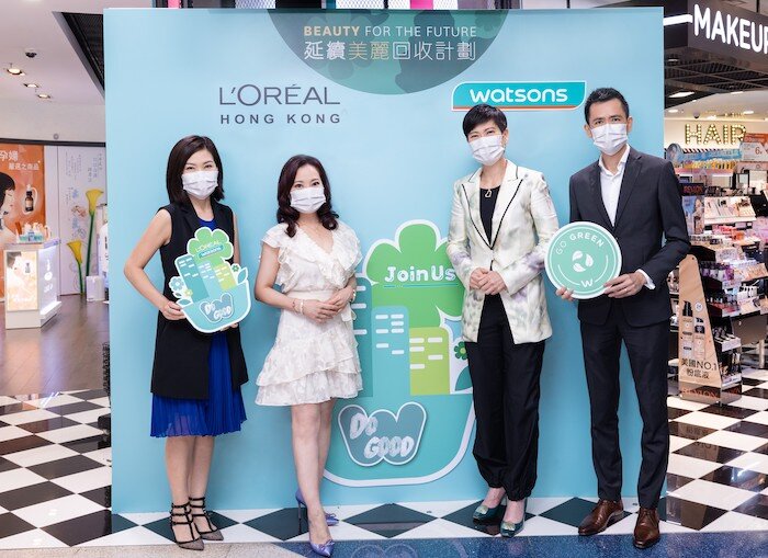 geri dönüşüm programı - loreal ve watsons