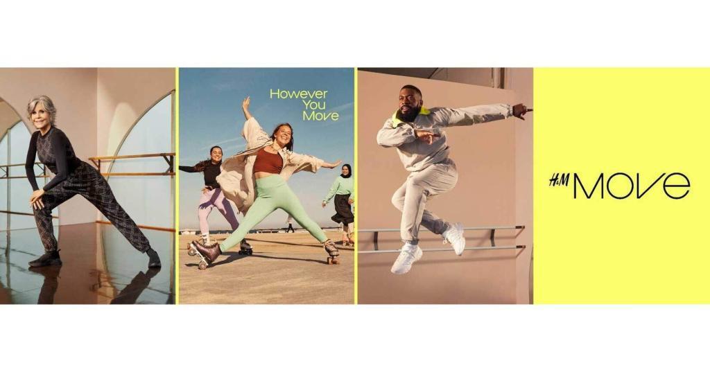h&m'in yeni markası 'h&m move' ile tanışın