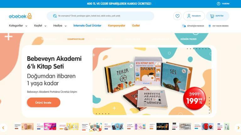 ebebek, Kullanıcı Deneyimini Ön Planda Tutarak Web Sitesini Yeniledi