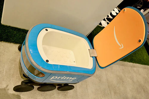 amazon robot teslimatı, müşteri geri bildirimi üzerine rafa kaldırıldı