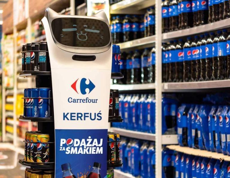 Carrefour ve PepsiCo, Mağaza Robotlarını Test Ediyor