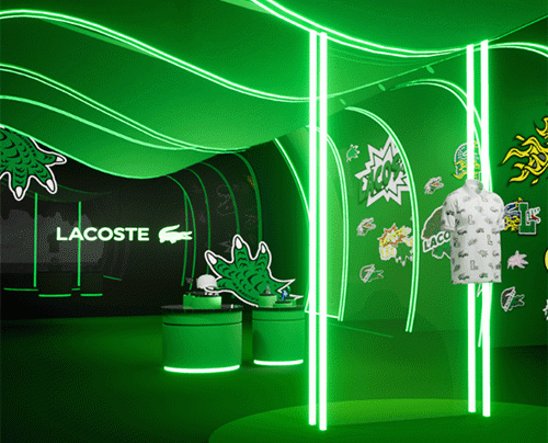 lacoste oyunlaştırılmış mağaza