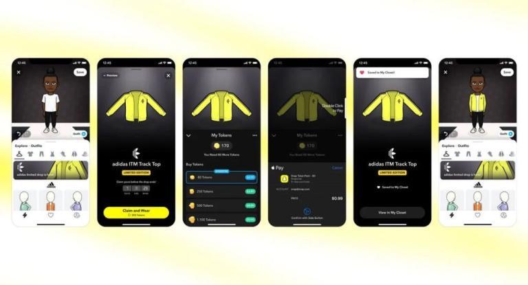 Adidas ve Snapchat, Özel Bitmoji Fashion Drop için Ortaklık kurdu