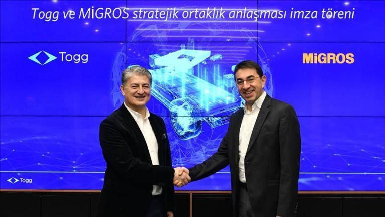 Togg ve Migros’tan Benzersiz Kullanıcı Deneyimi İş Birliği