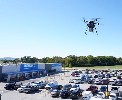 walmart, 2022'de 6.000'den fazla başarılı drone teslimatı gerçekleştirdi 15 walmart 2022 drone teslimatları