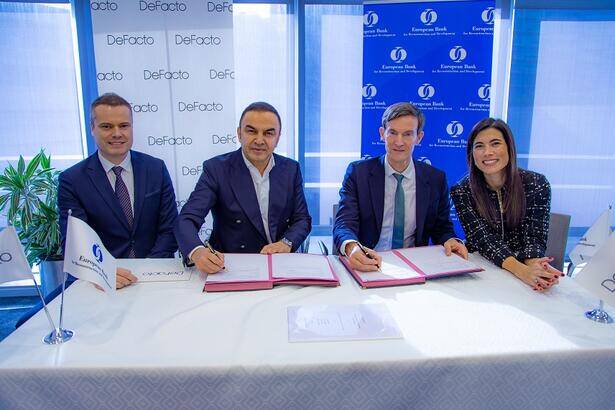 DeFacto, Avrupa İmar ve Kalkınma Bankası ile Güçlerini Birleştirdi