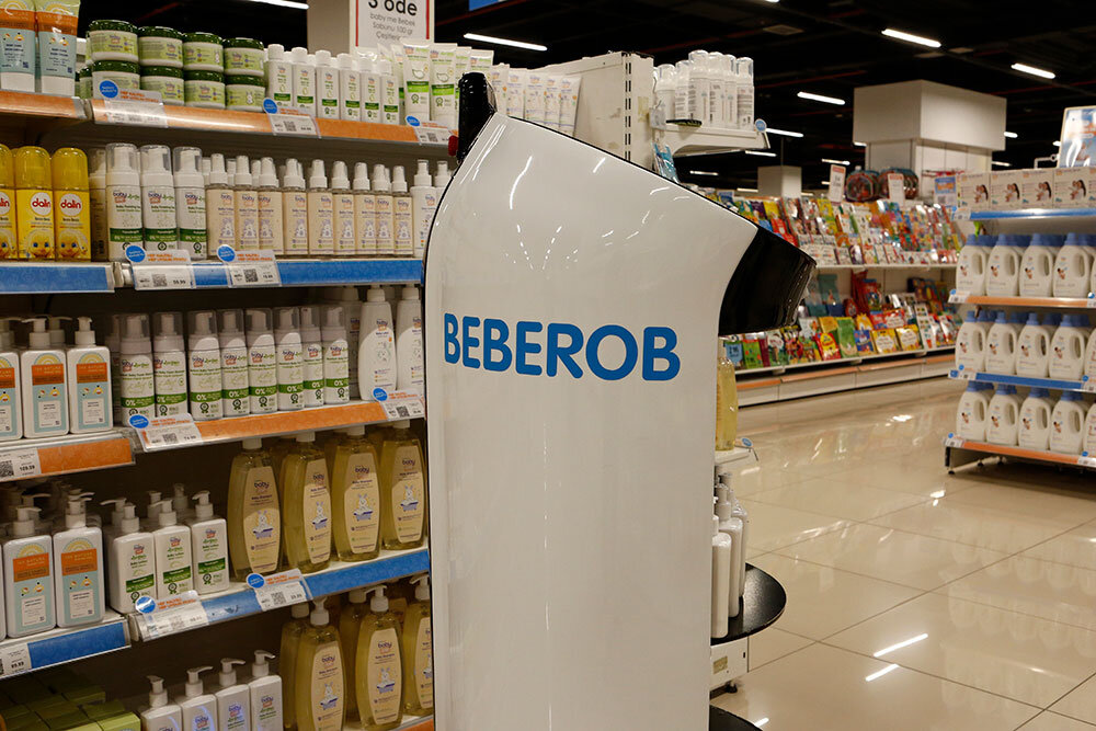beberob ebebek mağaza robotu