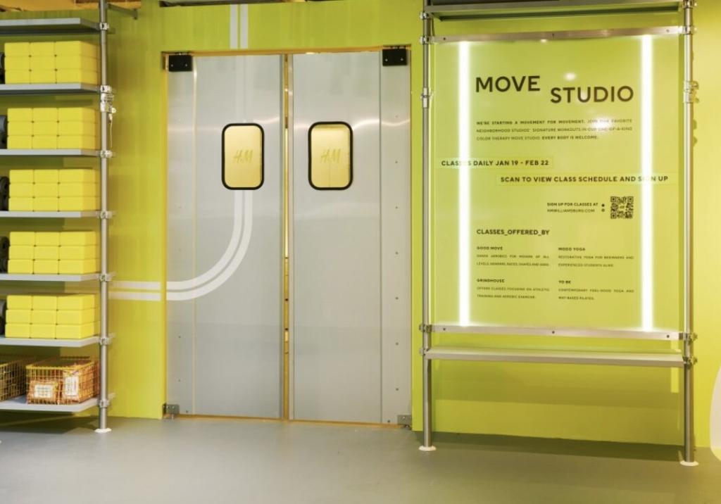 h&m, new york'ta pop-up fitness mağazası açıyor 7 h&m, new york'ta pop-up fitness mağazası açıyor