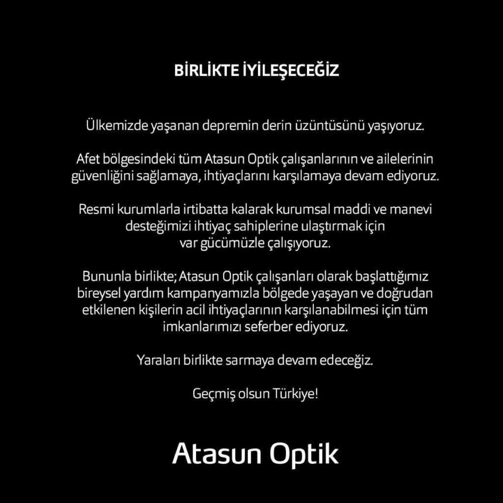 atasun deprem