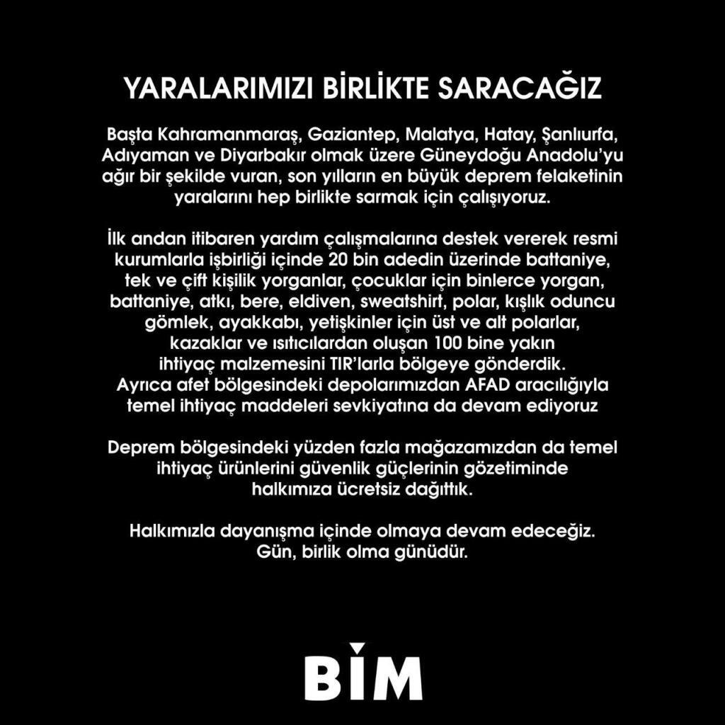 bim deprem