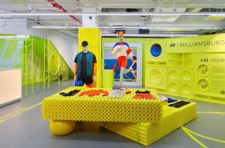 H&M, New York’ta Pop-Up Fitness Mağazası Açıyor