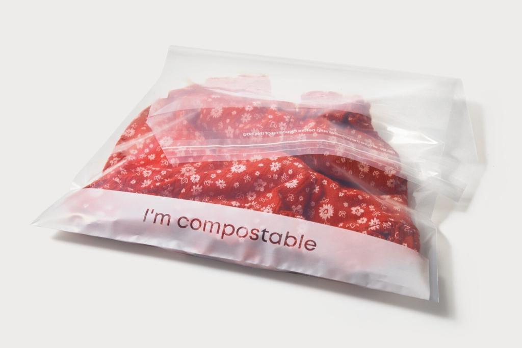 modanın plastik sorunuyla kompostlanabilir ambalajların mücadelesi