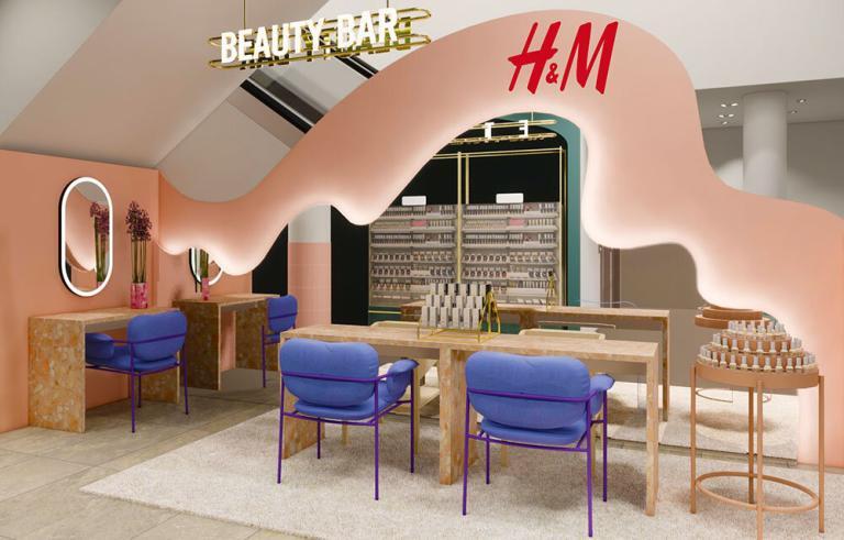 H&M’in Yeni Beauty Mağazasına Yakından Bakın