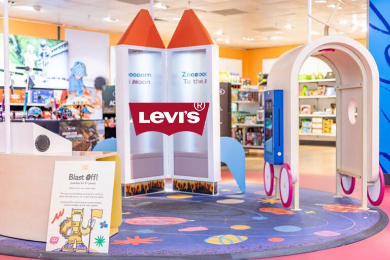 Levi’s’ın Çocuk Konseptli İlk Amiral Mağazasına Yakından Bakın