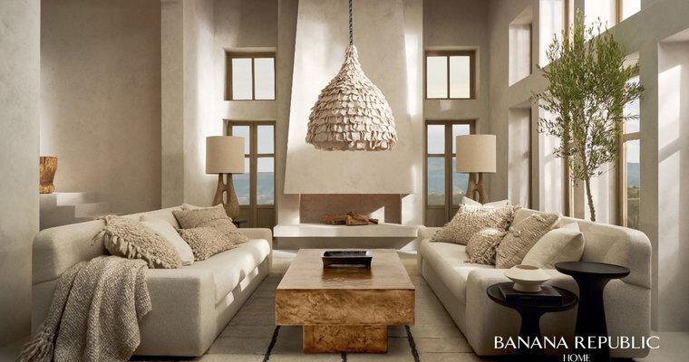 banana republic, home kategorisi ile yeni bir marka piyasaya sürdü