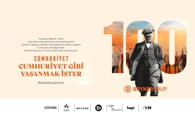 Boyner Grup’dan: “Cumhuriyet, Cumhuriyet Gibi Yaşanmak İster”