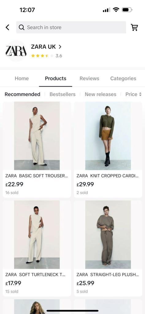 zara, tiktok shop mağazasını açıyor 7 zara, tiktok shop mağazasını açıyor