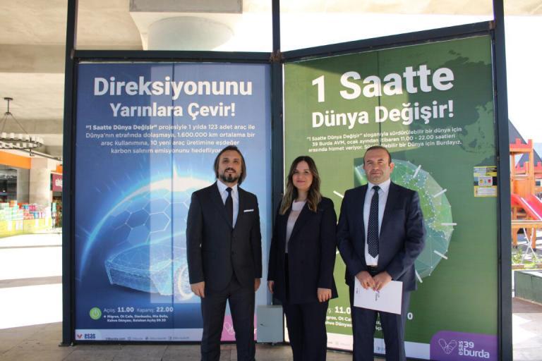 Esas Gayrimenkul, “1 Saatte Dünya Değişir” projesine 39 Burda AVM ile Devam Ediyor