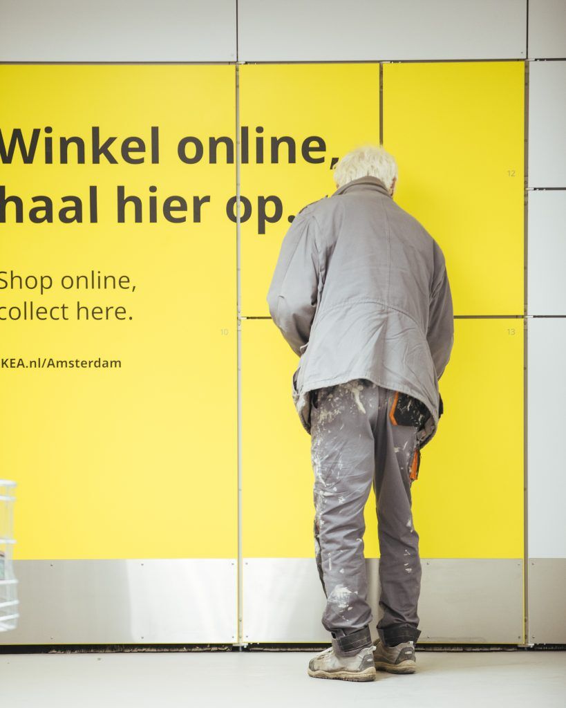 ikea, çevrimiçi sipariş teslimleri için devasa 'mobilya otomatları' kullanıyor