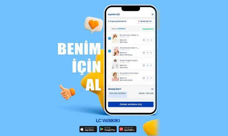 LC Waikiki’den, Yeni Ödeme Yöntemi “Benim için Al”