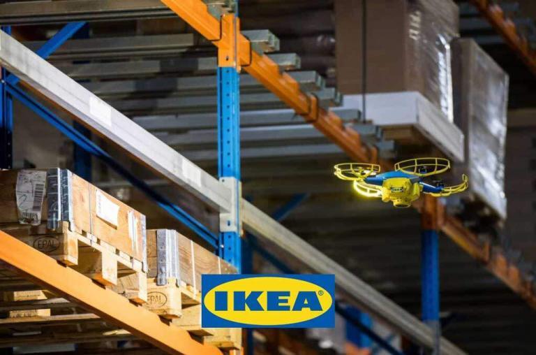 IKEA, Stok Çalışmalarında Artık Drone’ları Aktif Olarak Kullanacak