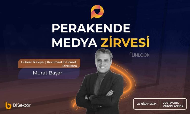 Murat Başar ‘Perakende Medya Zirvesi’ Sahnesinde