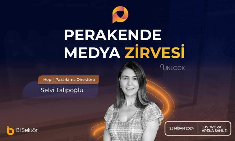 Selvi Talipoğlu, Perakende Medya Zirvesi Sahnesinde