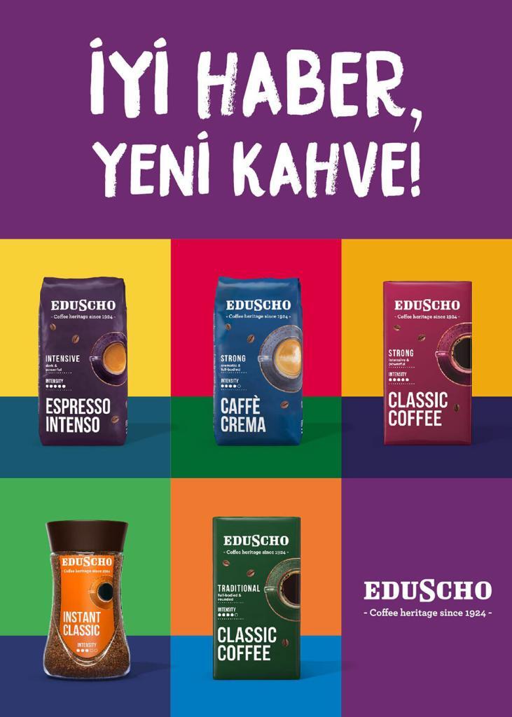 tchibo türkiye pazarlama ve ürün direktörü i̇lknur aksoy şen: "eduscho’yu farklı yapan en temel özelliği 100 yıllık kalite ve uzmanlığını erişilebilir bir şekilde kahve severlere sunması."