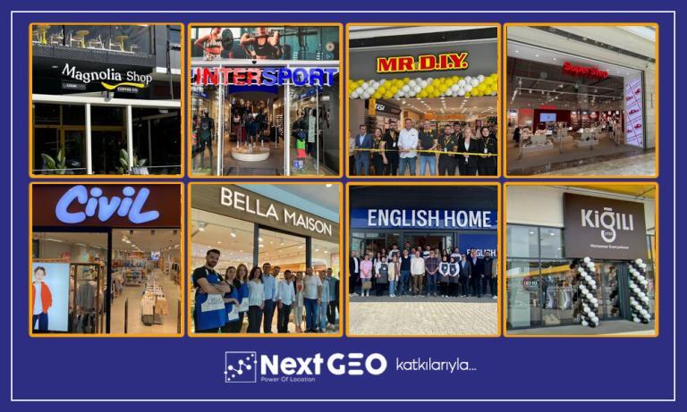 NextGeo Katkılarıyla Haftanın Mağaza Açılışları  [20 – 24 Mayıs]