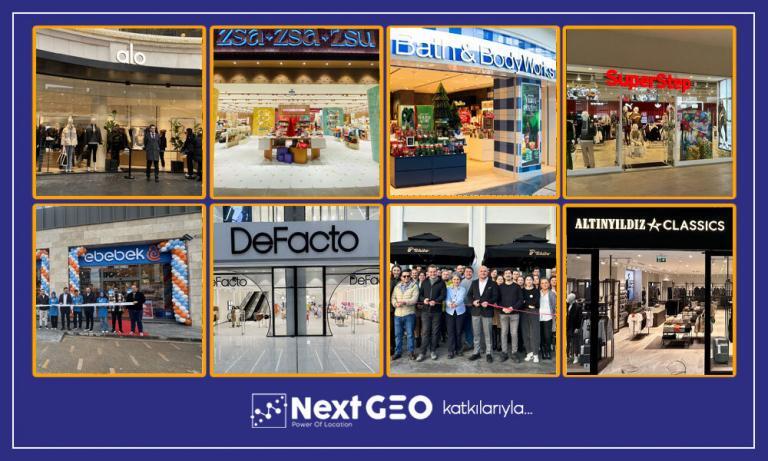 NextGeo Katkılarıyla Haftanın Mağaza Açılışları [9-13 Aralık]