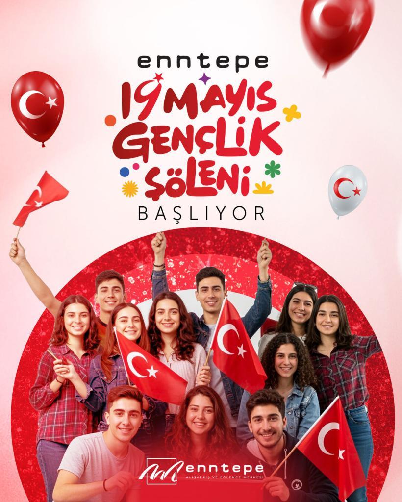 enntepe avm’de 19 mayıs coşkusu 3 gün sürecek 19 aenntepe post 19 mayis 01 3