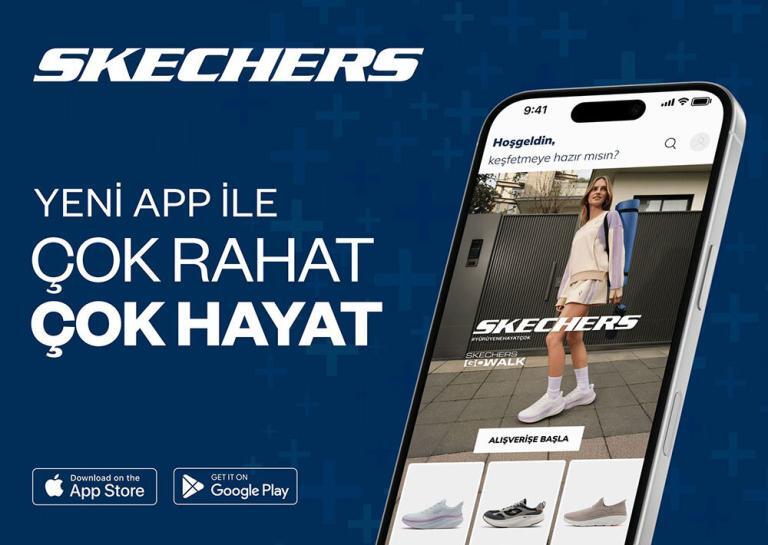 Skechers App Yeni Güncellemeleriyle Her Yerde, Her Anda: Çok Rahat Çok Hayat