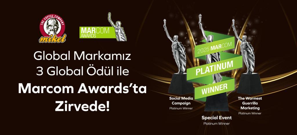 mikel coffee türkiye, uluslararası marcom awards’ta 