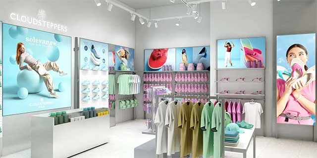 clarks, cloudsteppers serisini bağımsız olarak mağazalaştırıyor