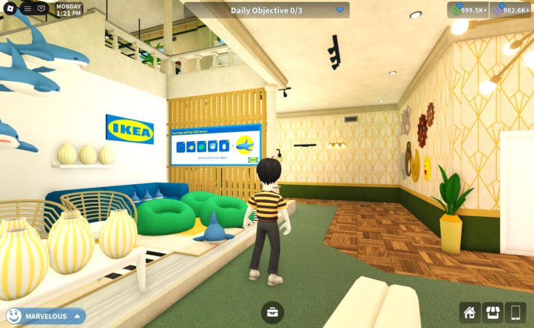 IKEA’dan Oyun İçinde Alışveriş Testi: Roblox’ta Pop-Up Mağaza