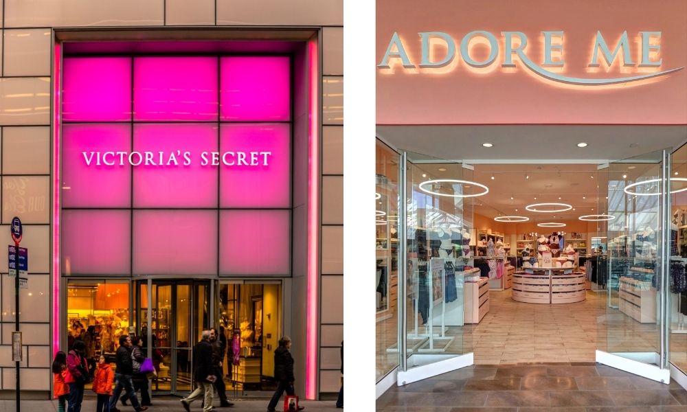 adore me ve victoria secret
