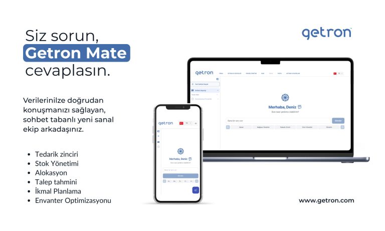 Getron Mate ile Perakendede Verilerle Doğrudan Konuşma Dönemi Başladı