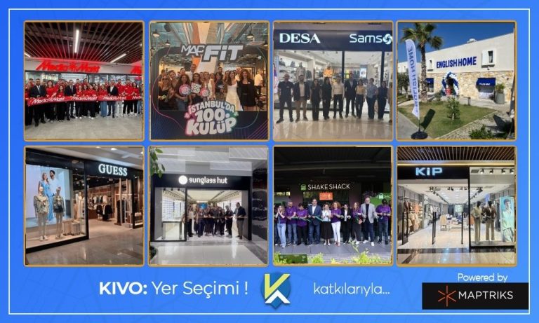 Kivo Katkılarıyla Haftanın Mağaza Açılışları (Maptriks Tarafından Desteklenmektedir) [8 – 12 Haziran]